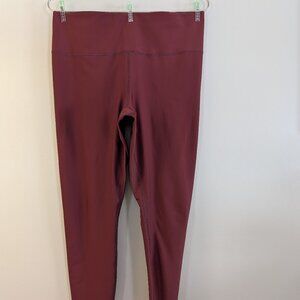 Athleta Interval High Rise Legging, Cherrywood | XL